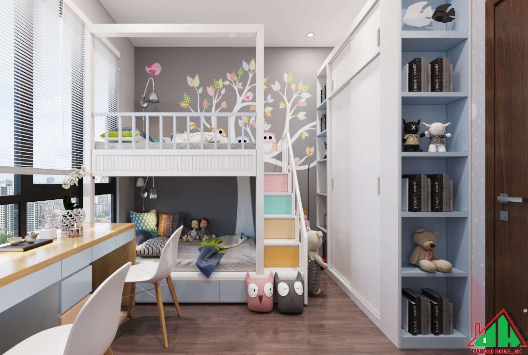 thiết kế chung cư đẹp căn hộ 70m2